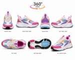 White Leather Sneakers Shoe - Image 4